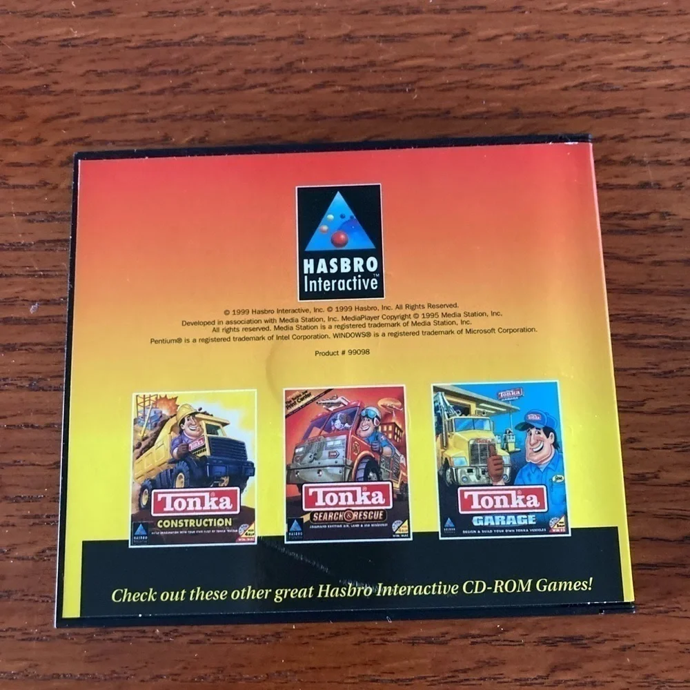 Tonka Raceway CD-ROM